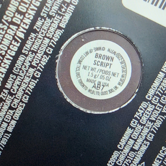 Mac propallete eyeshadow refill BROWN SCULPT - Picture 2 of 3